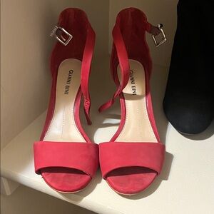 Gianni Bini Bold Red Heels